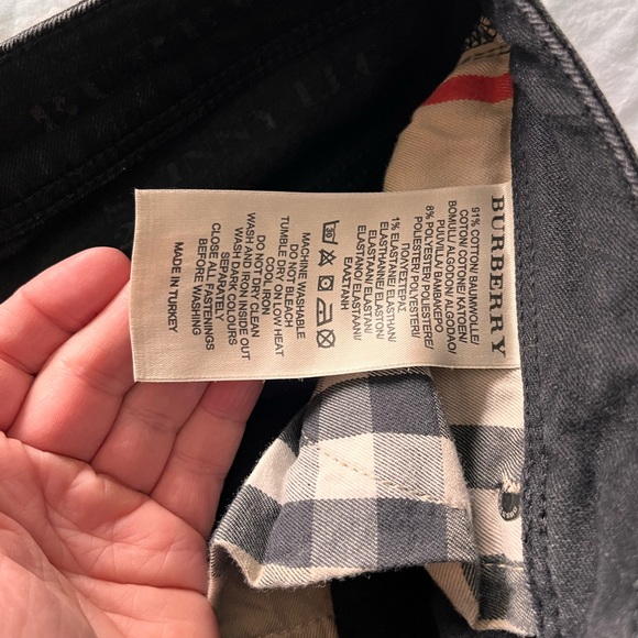 Burberry black skinny Denim - Picture 2 of 6